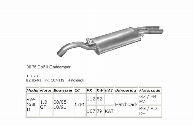 30.76 Einddemper